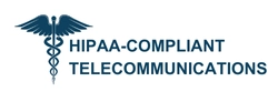 HIPAA Compliant Telecommunications badge