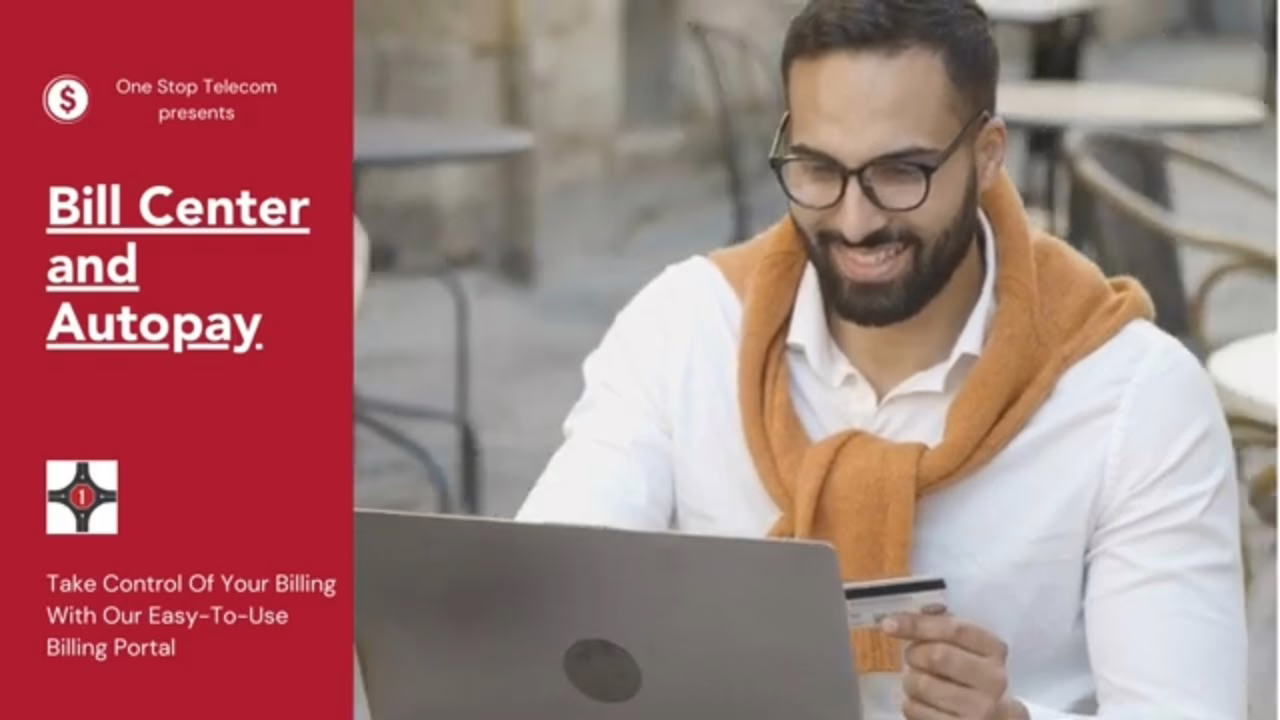 Bill Center and Autopay Setup from One Stop Telecom